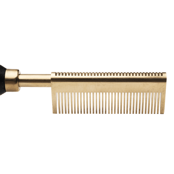 Hot & Hotter Electric Straightening Comb Medium Double Sided