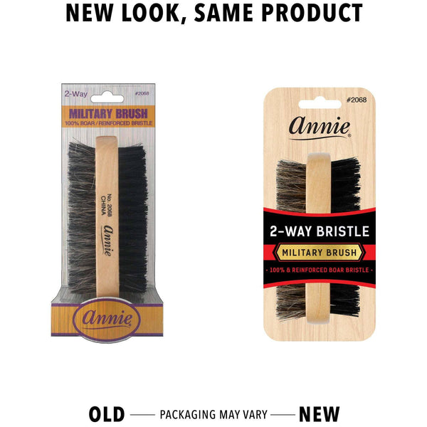 Annie Two Way Military Brush Boar Bristle Soft and Hard