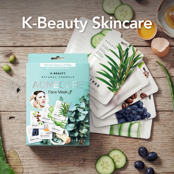 Saplaya - K Beauty Acne Care Face Mask Sheet 6 PK